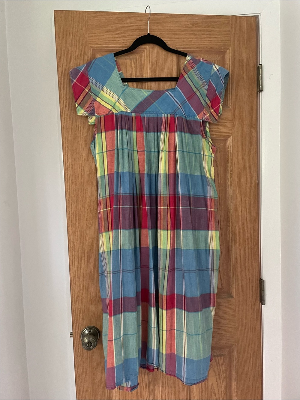 Vintage plaid sundress